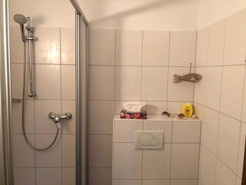 Ванная комната в Gästehaus Falkenstein