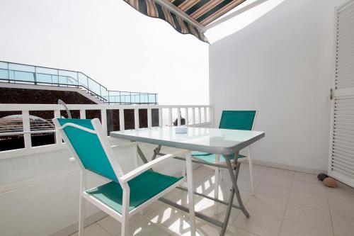 Μπαλκόνι ή βεράντα στο Apartamentos Juan Benítez