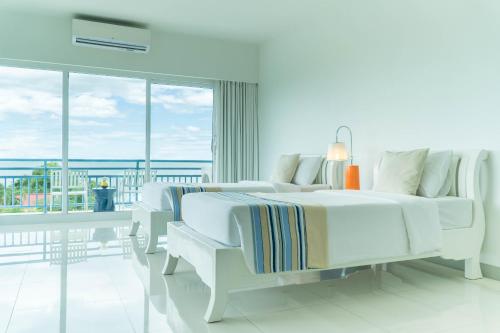 En balkong eller terrass på Cera Resort @ Cha-am