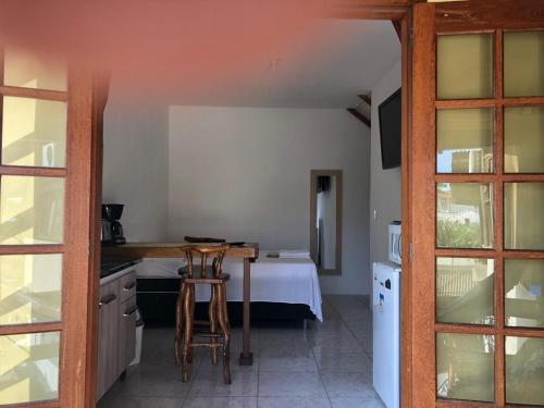 Ένα ή περισσότερα κρεβάτια σε δωμάτιο στο Guarda Flats