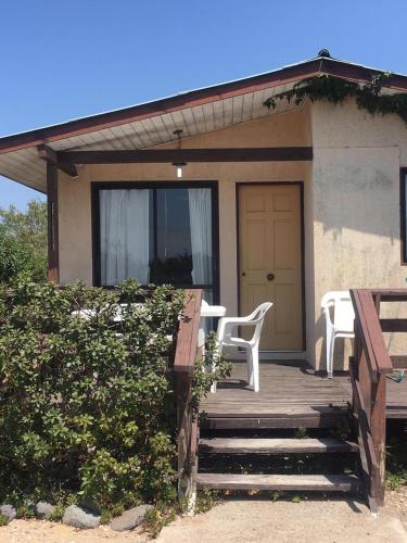 Το κτήριο όπου στεγάζεται  η παραθεριστική κατοικία