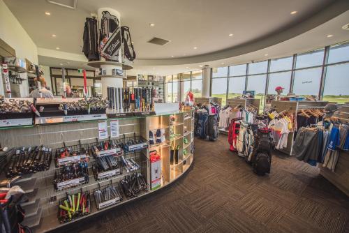 a store with a bunch of motorcycles on display at Best Western City Sands in Wollongong
