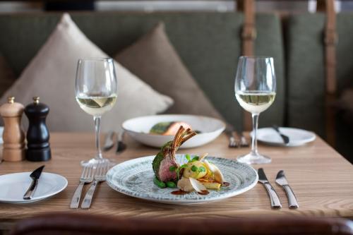 Essen im Hotel oder in der Nähe