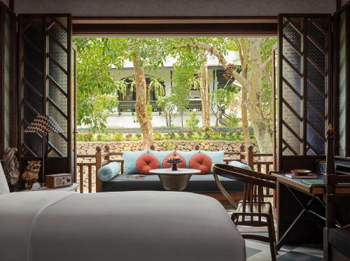 琅勃拉邦的住宿－紅木瑯勃拉邦酒店，相簿中的一張相片
