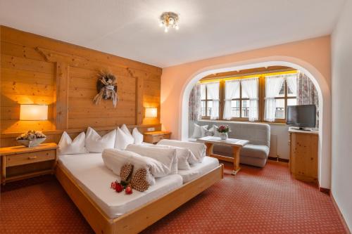 Postel nebo postele na pokoji v ubytování Hotel Ehrenreich