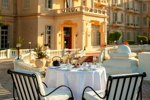 Posezení v ubytování Sofitel Winter Palace Luxor