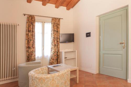 Μια τηλεόραση ή/και κέντρο ψυχαγωγίας στο Agriturismo La Tesa