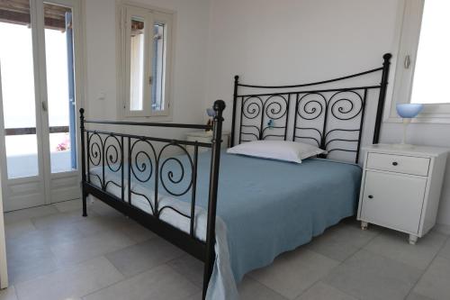 Krevet ili kreveti u jedinici u objektu Yannaki beach villa