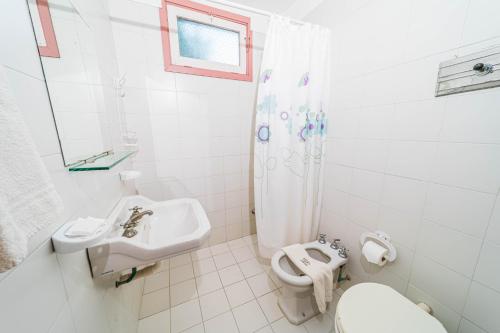 Koupelna v ubytování Posada Fatima