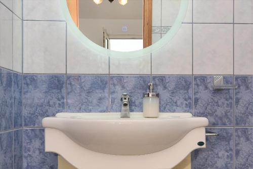 Koupelna v ubytování Apartment Marijana Baška