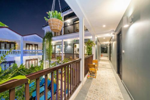 Μπαλκόνι ή βεράντα στο Daisy An Bang Villa