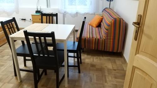 Ruang duduk di Ó-Újlak Apartman