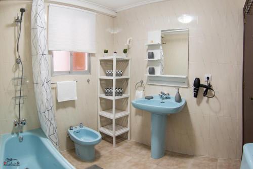 Kúpeľňa v ubytovaní Mar Baltico holiday apartment
