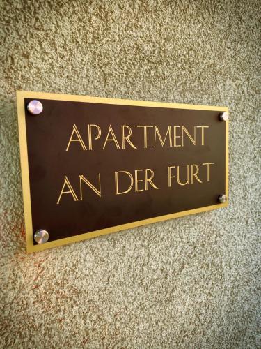Certifikát, hodnocení, plakát nebo jiný dokument vystavený v ubytování Apartment an der Furt