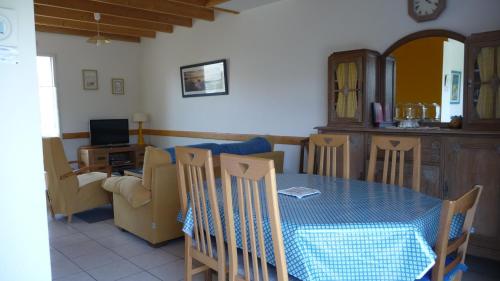 Posezení v ubytování Gîte du pré de la dame