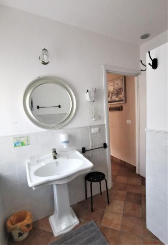 Koupelna v ubytování Residence La Pera Bugiarda