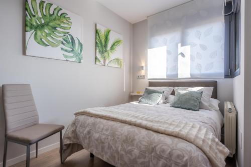Posteľ alebo postele v izbe v ubytovaní Big Apple Apartment Granada by A3Rentals