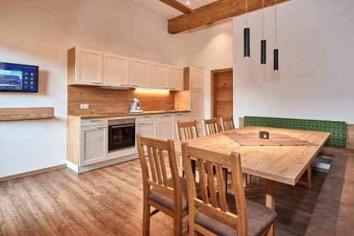 Kuchyň nebo kuchyňský kout v ubytování Appartment Ransburggut