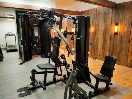 Fitness centrum a/nebo fitness zařízení v ubytování Hotel Podklasztorze