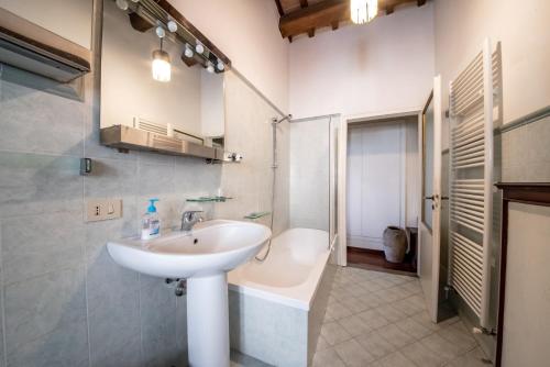 Et badeværelse på Casa Spagnoli