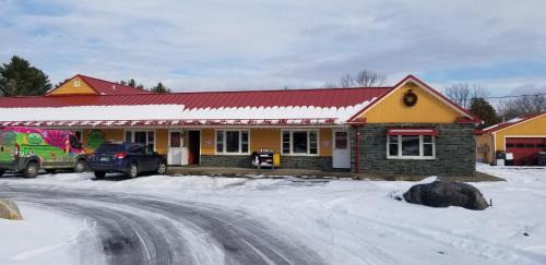 Middlebury Sweets Motel v zimě