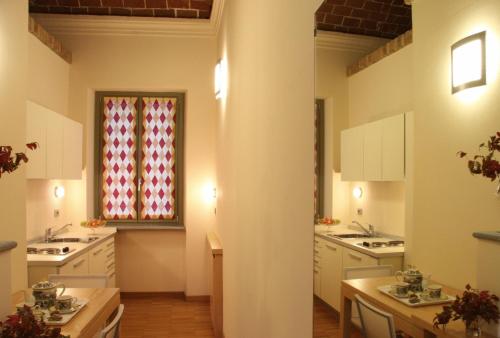 Köök või kööginurk majutusasutuses Locanda dell'Arte