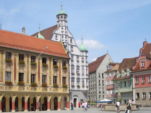 Nespecifikovaný výhled na destinaci Memmingen nebo výhled na město při pohledu z hotelu
