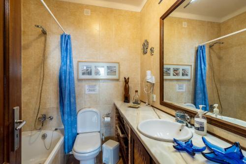 Et badeværelse på Apartment Gil