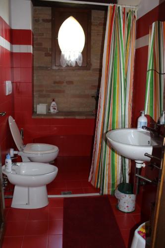 Kúpeľňa v ubytovaní Countryhouse Montebello