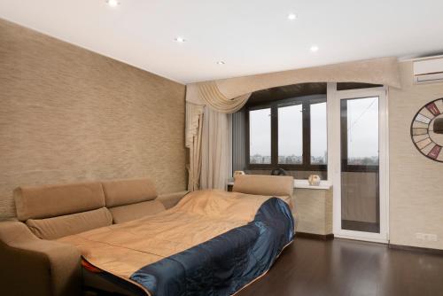 Ένα ή περισσότερα κρεβάτια σε δωμάτιο στο Alex Junior Apartment