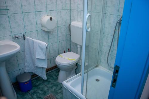 Koupelna v ubytování Motel Via Targu Mures