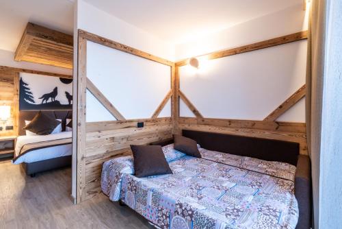 Postel nebo postele na pokoji v ubytování Lady Maria Hotel Wellness & Resort