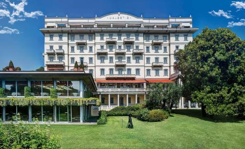 Zahrada ubytování Grand Hotel Majestic