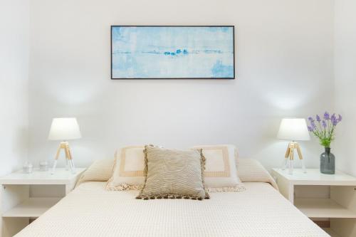 Postel nebo postele na pokoji v ubytování Apartamento Nahia