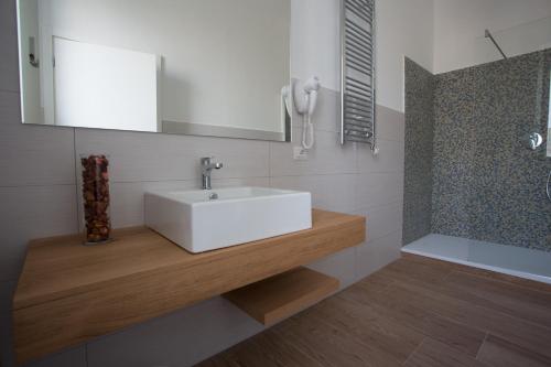 Koupelna v ubytování Guesthouse Porto di Roma