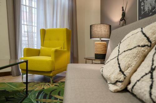 Χώρος καθιστικού στο DE LA GUARDIA SUITE 1