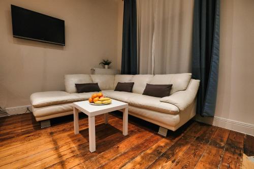 Χώρος καθιστικού στο Appartement Deluxe, Monteurwohnung