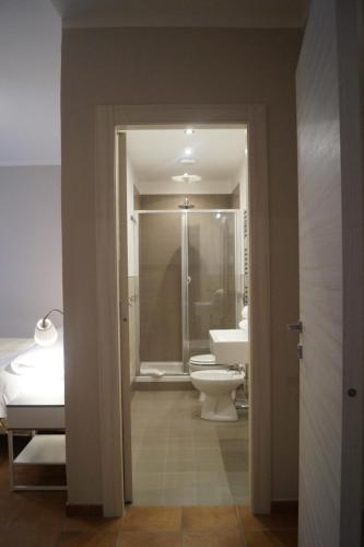 Koupelna v ubytování Gialel Pisa Guest House