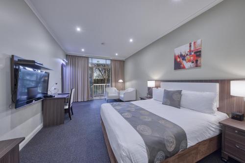 Postel nebo postele na pokoji v ubytování Best Western Melbourne Airport