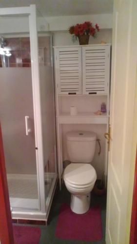 Koupelna v ubytování Le Refuge