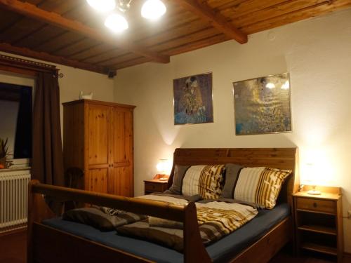 Posezení v ubytování Ferienwohnung Xandl