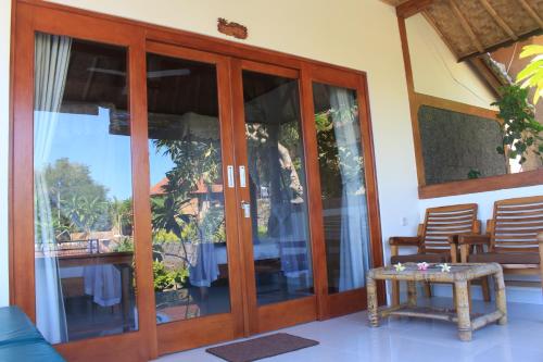 Balkón nebo terasa v ubytování Bamboo Bali