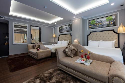 Istumisnurk majutusasutuses Babylon Premium Hotel & Spa