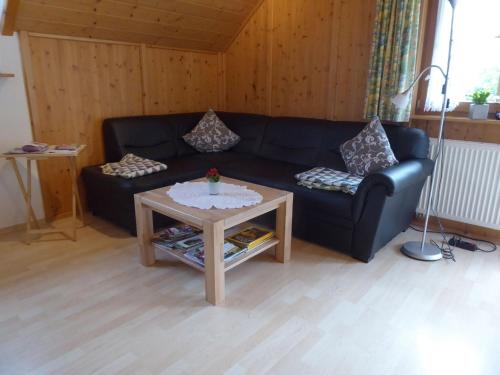 Posezení v ubytování Apartment in Black Forest near Ski Lift