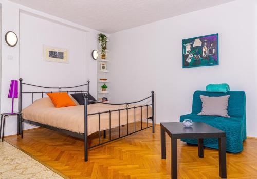 Postel nebo postele na pokoji v ubytování Apartment Smokva
