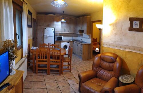 Kuchyň nebo kuchyňský kout v ubytování Casa La Tía Bruja