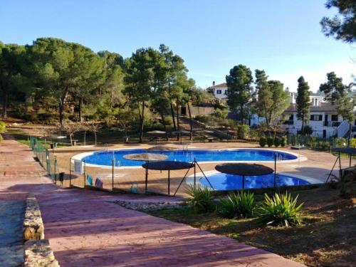 Bazén v ubytování Villa Rosa Amparo nebo v jeho okolí