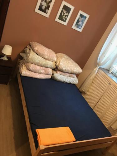 Posteľ alebo postele v izbe v ubytovaní Morawka