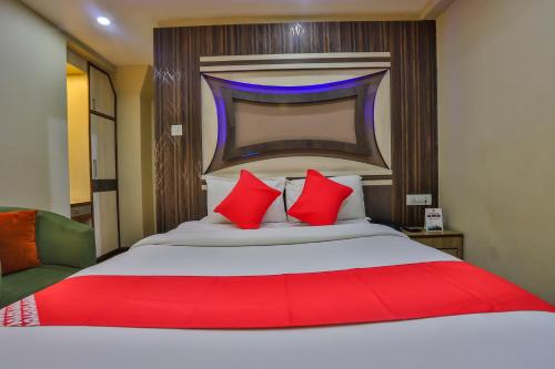 Hotel Marinhaにあるベッド
