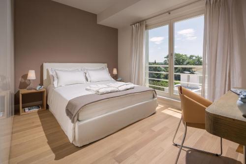 Postel nebo postele na pokoji v ubytování Villa Medea by HMZ Villas